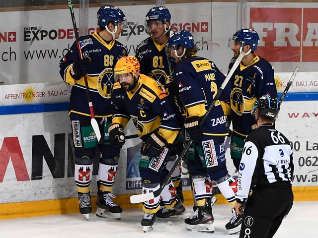 Das Team des SC Langenthal. Das Team des SC Langenthal.