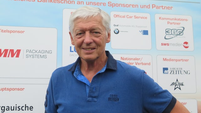Turnierdirektor und Ex-Tennisprofi Freddy Blatter Turnierdirektor und Ex-Tennisprofi Freddy Blatter