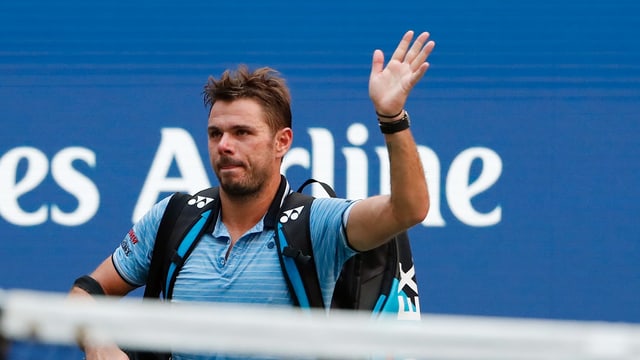 Il giugader da tennis Stan Wawrinka. Il giugader da tennis Stan Wawrinka.