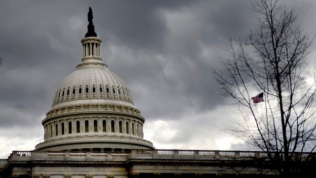 Das Capitol in Washington. Das Capitol in Washington.