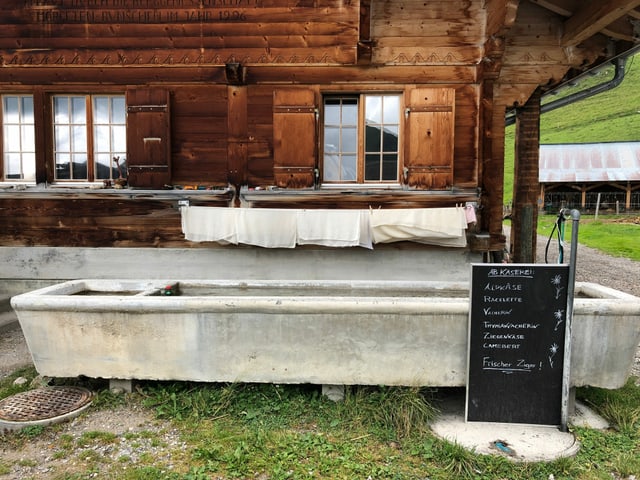 Auf der Alp Morgeten entstehen jedes Jahr vier bis fünf Tonnen Käse.
