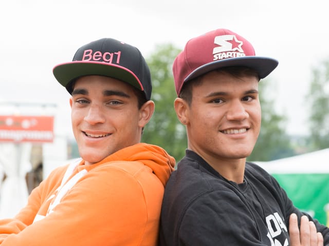 Die Pedalo-Jungs