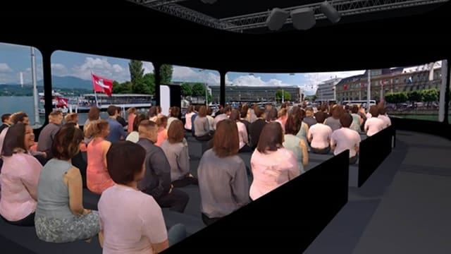An der Olma kann eine virtuelle Reise durch den Kanton Luzern gemacht werden. An der Olma kann eine virtuelle Reise durch den Kanton Luzern gemacht werden.