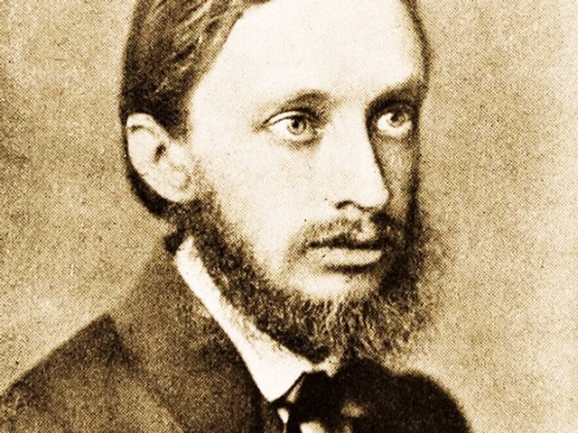 Hermann Goetz im Porträt. Hermann Goetz im Porträt.