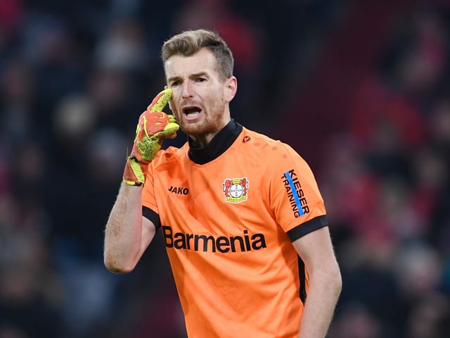 Leverkusen-Torhüter Lukas Hradecky.