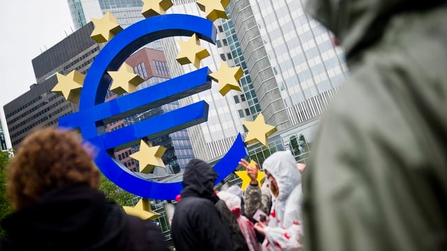 Sitz der Europäischen Zentralbank in Frankfurt. Sitz der Europäischen Zentralbank in Frankfurt.