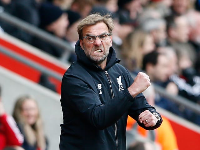 Jürgen Klopp in Aktion.