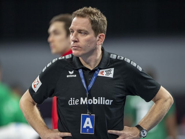 Nati-Trainer Michael Suter. Nati-Trainer Michael Suter.