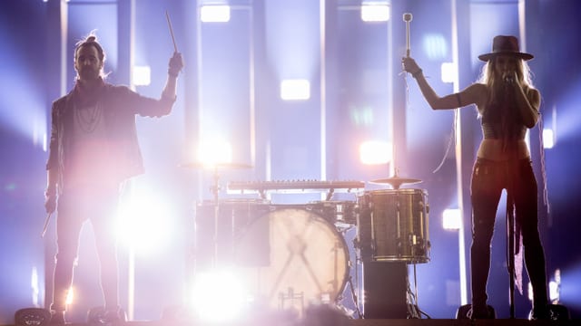 Video «ESC 2018 – 1. Halbfinal mit der Schweiz» abspielen Video «ESC 2018 – 1. Halbfinal mit der Schweiz» abspielen