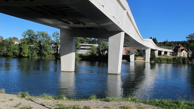 Das Herzstück der Westumfahrung ist die Weststadtbrücke Das Herzstück der Westumfahrung ist die Weststadtbrücke