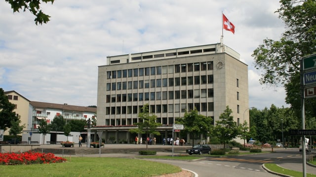 Das Rathaus in Wettingen Das Rathaus in Wettingen