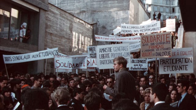 Video «Mai 68 – Die Vorzeichen» abspielen Video «Mai 68 – Die Vorzeichen» abspielen