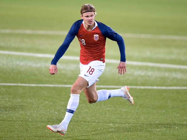 Erling Haland aus Norwegen
