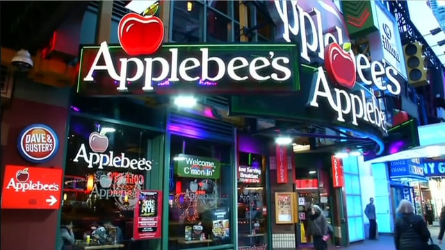 Fassade einer «Applebee's»-Filiale. Fassade einer «Applebee's»-Filiale.