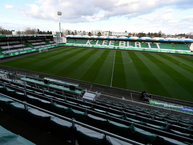 Leeres Stadion
