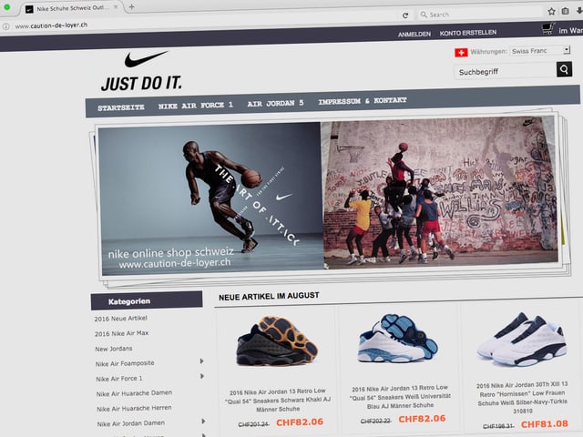 Schlag Gegen Online Betruger Betrug Im Internet 5000 Webshops Geloscht News Srf
