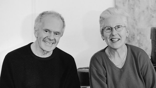 Irène Schweizer und Pierre Favre. Irène Schweizer und Pierre Favre.