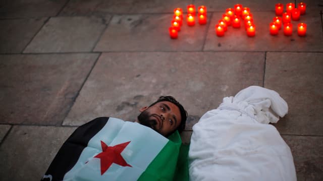 Auf der ganzen Welt wird für Frieden in Syrien demonstriert.