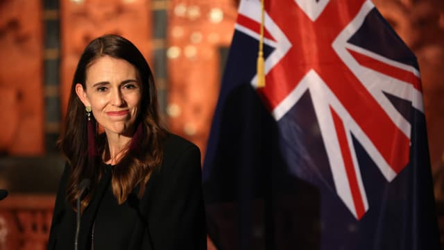 Premierministerin Jacinda Ardern. Premierministerin Jacinda Ardern.