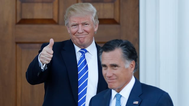 Trump und Romney Trump und Romney