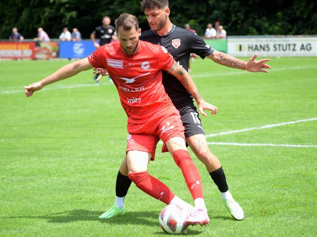 Szene aus Testspiel zwischen dem FC Winterthur und dem FC Vaduz Szene aus Testspiel zwischen dem FC Winterthur und dem FC Vaduz
