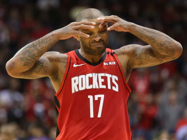 Houstons P.J. Tucker. Houstons P.J. Tucker.