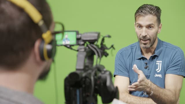 Juve-Star Gianluigi Buffon in der Netflix-Serie «First Team: Juventus». Juve-Star Gianluigi Buffon in der Netflix-Serie «First Team: Juventus».