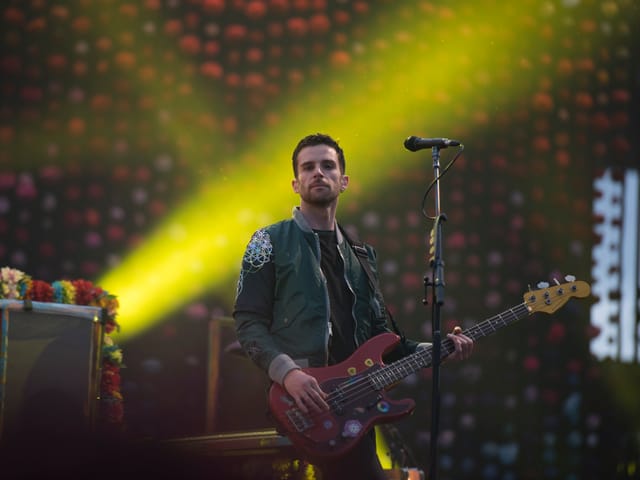 Coldplay live im Letzigrund.
