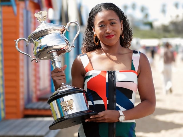 Naomi Osaka. Naomi Osaka.
