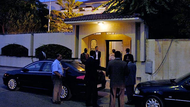 Archivbild der Schweizer Botschaft in Libyen. (keystone/archiv) Archivbild der Schweizer Botschaft in Libyen. (keystone/archiv)