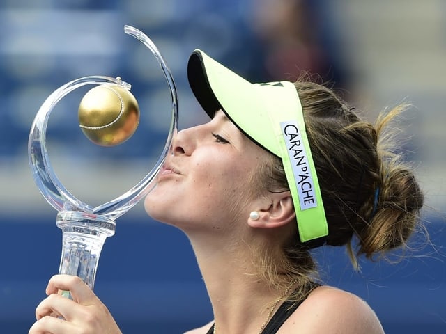 Belinda Bencic. Belinda Bencic.