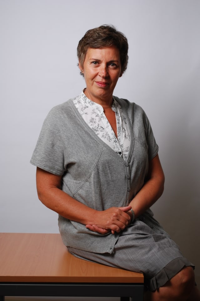 Portrait von Pauline de Vos. Portrait von Pauline de Vos.