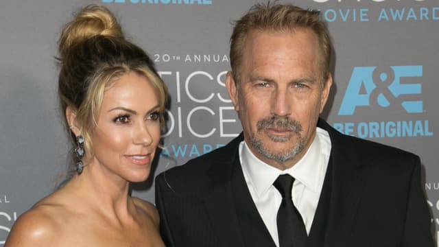 Christine Baumgartner und Kevin Costner Christine Baumgartner und Kevin Costner