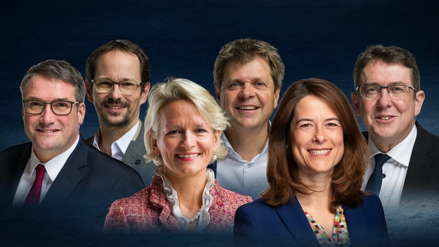 Alle Parteipräsidenten der Schweiz Alle Parteipräsidenten der Schweiz