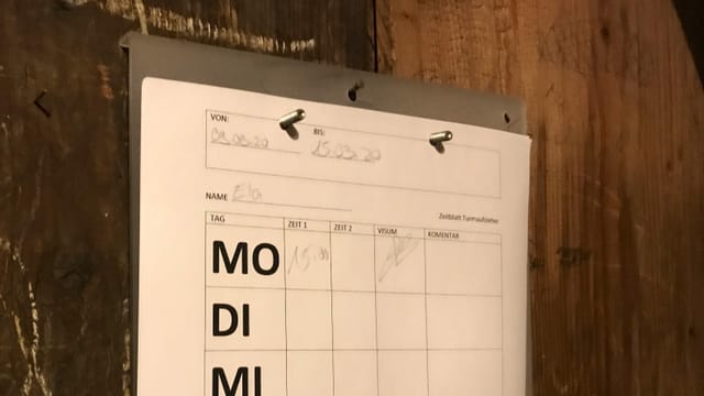 Einsatzplan Einsatzplan