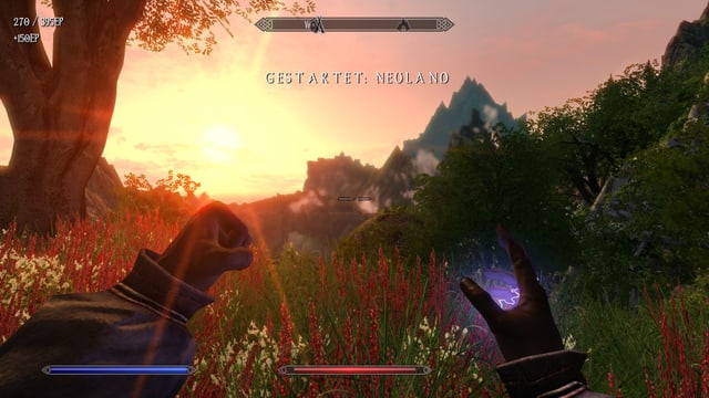 Der Beginn des ersten Quests. Der Beginn des ersten Quests.