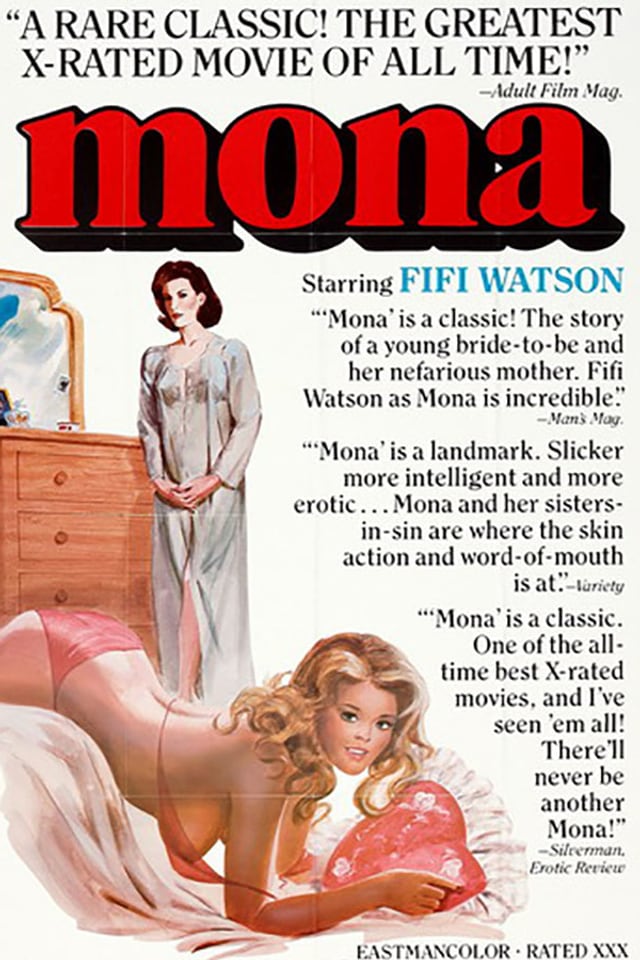 Ein Ausschnitt aus dem Filmplakat von «Mona the Virgin Nymph». Ein Ausschnitt aus dem Filmplakat von «Mona the Virgin Nymph».