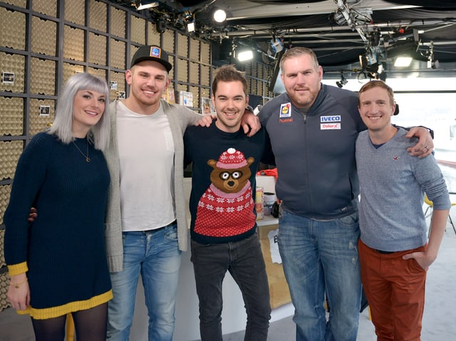 Von links nach rechts: Nägeli Tina, Käser Remo, Nay Fabio, Stucki Christian, Büsser Stefan.