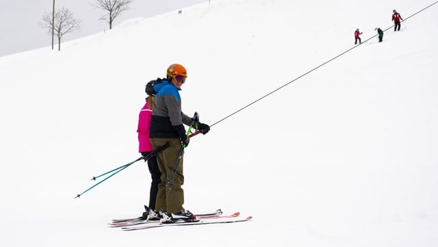 Ähnliche Situation bei Skilift Vögelinsegg auf Kantonsgebiet von Appenzell Ausserrhoden in der Gemeinde Speicher