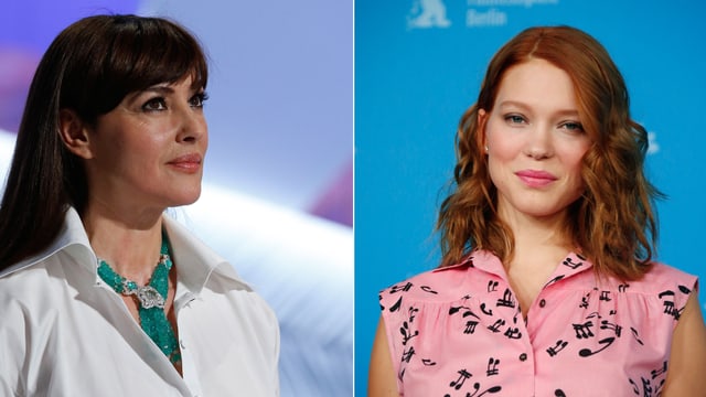 Monica Bellucci und Lée Seydoux Monica Bellucci und Lée Seydoux