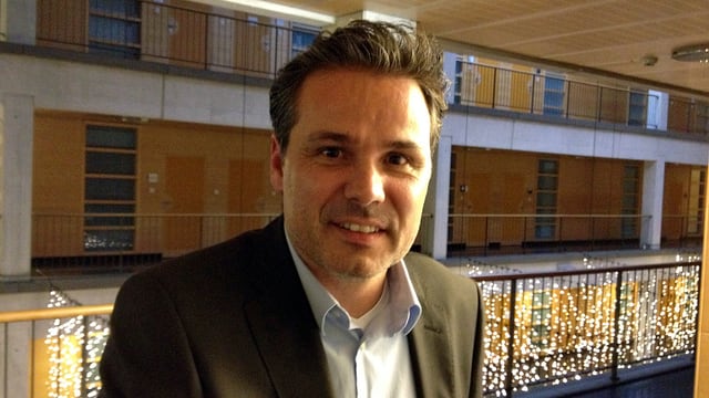 Daniel Hodel, Stadtratskandidat der Grünliberalen, nach seiner Nomination.
