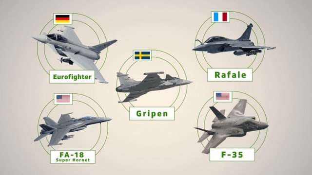 Neuer Anlauf für Kampfflugzeuge der Schweizer Armee