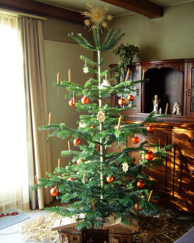 Die weihnachtliche Stube von Jeani Pfeiffer aus Bertschikon.