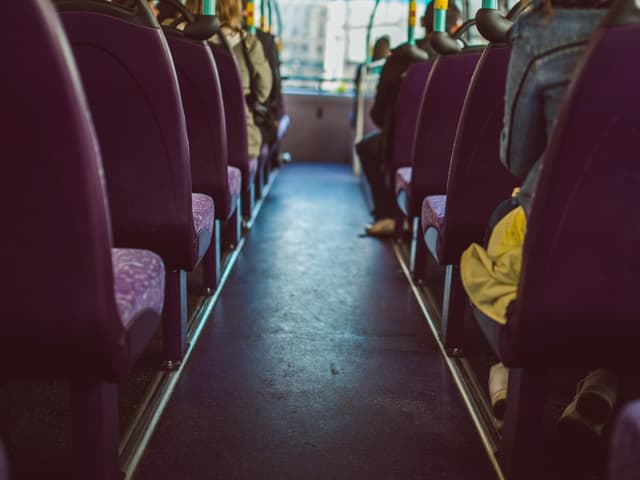 leerer Bus leerer Bus