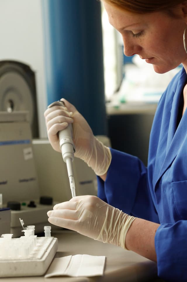 Arbeiten in einem Labor Arbeiten in einem Labor