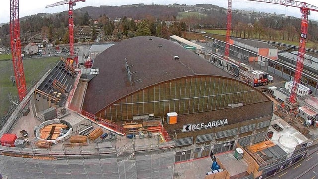 Das Stadion von oben Das Stadion von oben