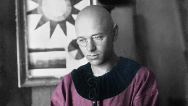 Video «Johannes Itten – Bauhaus-Pionier» abspielen Video «Johannes Itten – Bauhaus-Pionier» abspielen