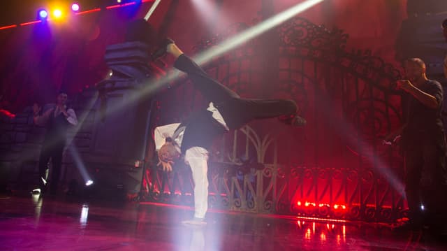 Die Breakdance-Künste der Tänzer von DJ BoBo sind nicht zu verachten.