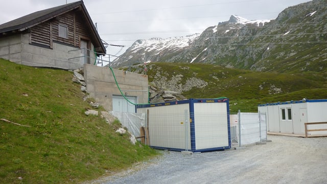 Il center per requirents d'asil sin il pass dal Lucmagn (2013). Il center per requirents d'asil sin il pass dal Lucmagn (2013).