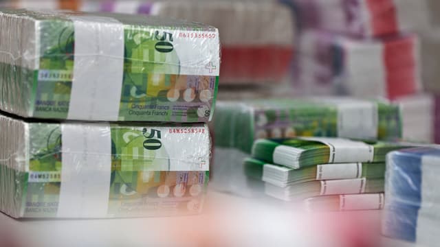Ein Bündel Geldnoten Ein Bündel Geldnoten
